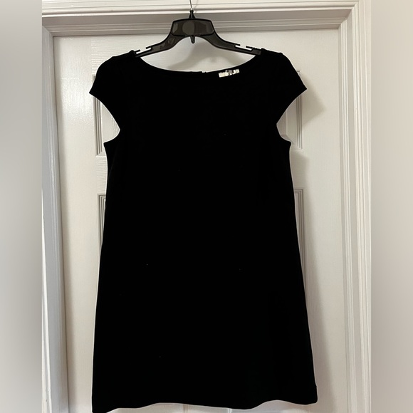 LOFT cap sleeve short shirt dress - Picture 1 of 5